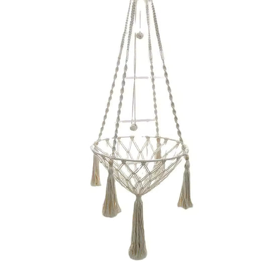 Hanging Macrame Cat Hammock Bed